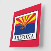 Arizona Vierkante Klok (Hoek)