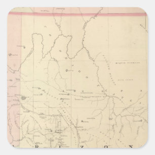 Arizona Vierkante Sticker