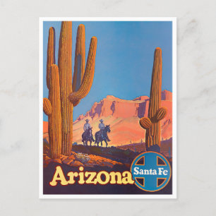 Arizona vintage-briefkaart briefkaart