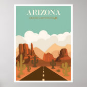 Arizona vintage poster (Voorkant)