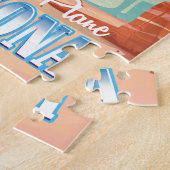 Arizona vintage-poster legpuzzel (Zijkant)