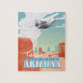 Arizona vintage-poster legpuzzel (Verticaal)