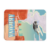 Arizona vintage-poster magneet (Horizontaal)
