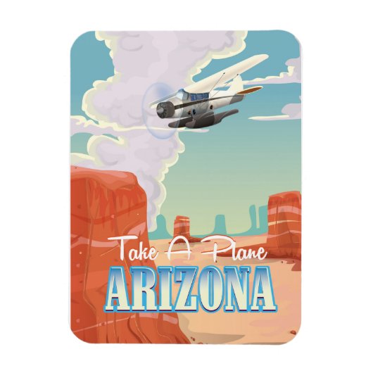 Arizona vintage-poster magneet (Verticaal)