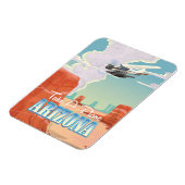 Arizona vintage-poster magneet (Linkerzijde)