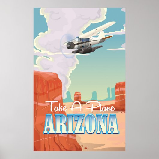 Arizona vintage-poster poster (Voorkant)