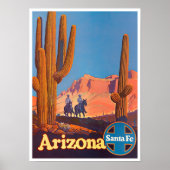 Arizona vintage-poster poster (Voorkant)