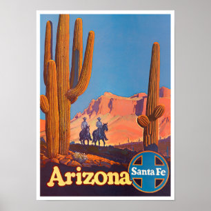 Arizona vintage-poster poster