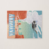 Arizona vintage reisposter legpuzzel (Horizontaal)