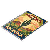Arizona Vintage Travel Design Notitieboek (Linkerzijde)