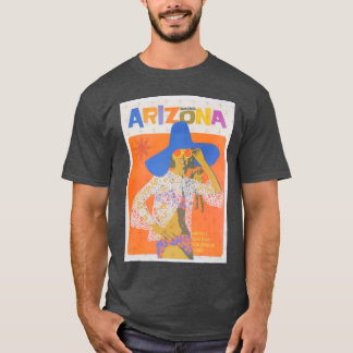 Arizona Vintage Travel Poster Arizona Vintage Trav T-shirt