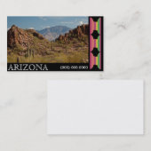 Arizona Visitekaartje Fotosjabloon (Voorkant / Achterkant)