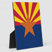 Arizona Vlag, Amerika De Koperstaat Fotoplaat (Zijkant)