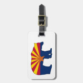 Arizona Vlag Beer Bagagelabel (Voorkant verticaal)