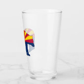 Arizona Vlag Beer Glas (Links)