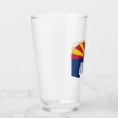 Arizona Vlag Beer Glas (Rechts)