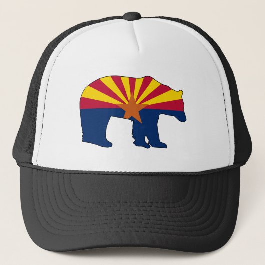 Arizona Vlag Beer Trucker Pet (Voorkant)