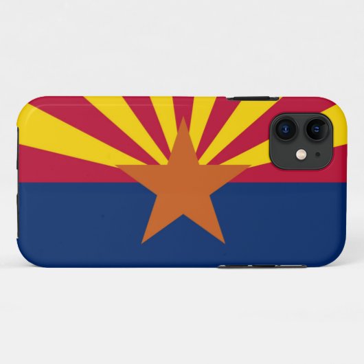 Arizona vlag Case-Mate iPhone case (Achterkant (horizontaal))