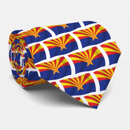 Arizona Vlag Dasje Stropdas (Opgerold)