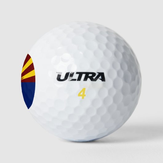Arizona vlag golfballen (Logo)