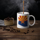 Arizona vlag kleuren koffiemok