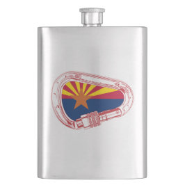 Arizona-vlag, klimmer Carabiner Flacon