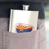 Arizona-vlag, klimmer Carabiner Flacon (Voorbeeld)