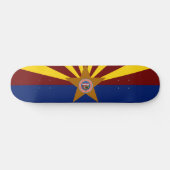 Arizona vlag persoonlijk skateboard (Horizontaal)