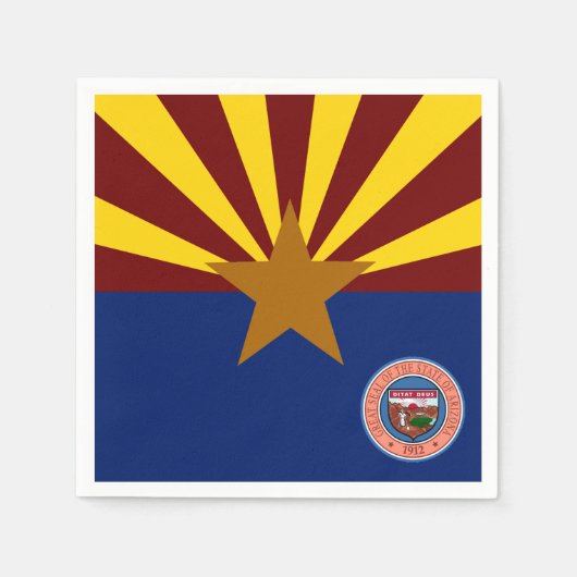Arizona vlag servet (Voorkant)