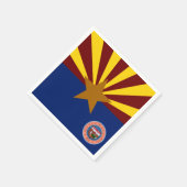 Arizona vlag servet (Hoek)