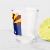 Arizona vlag shot glas (Rechts)