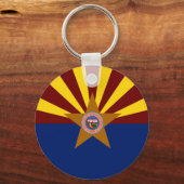 Arizona vlag sleutelhanger (Voorkant)
