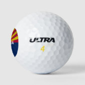 Arizona Vlag Starburst Golfballen (Logo)