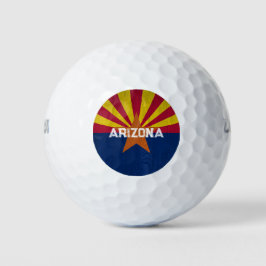 Arizona Vlag Starburst Golfballen