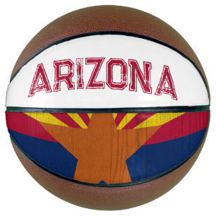 Arizona Vlag Starburst Rugged Basketbal