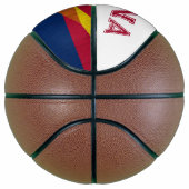 Arizona Vlag Starburst Rugged Basketbal (Rechts)