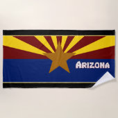 Arizona vlag strandlaken (Voorkant)