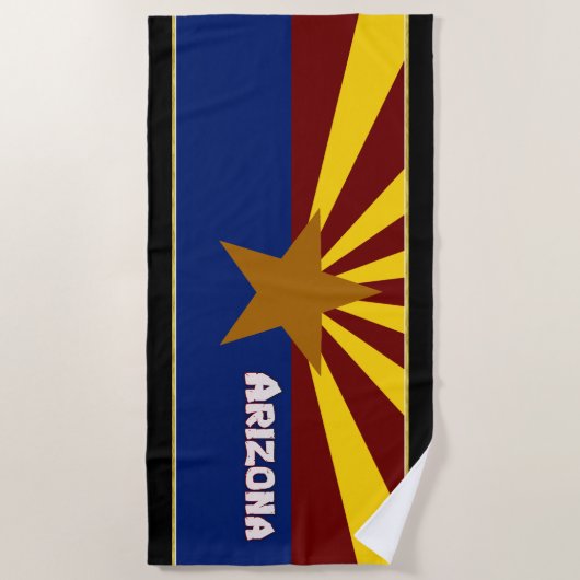 Arizona vlag strandlaken (Voorkant)