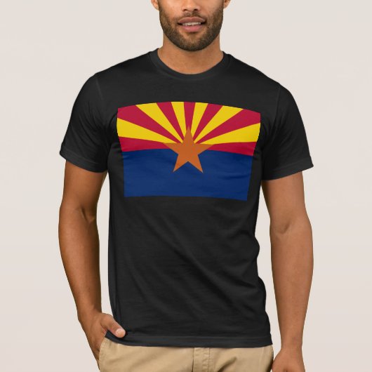 Arizona Vlag T-Shirt (Voorkant)