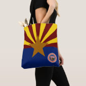 Arizona vlag tote bag (Dichtbij)