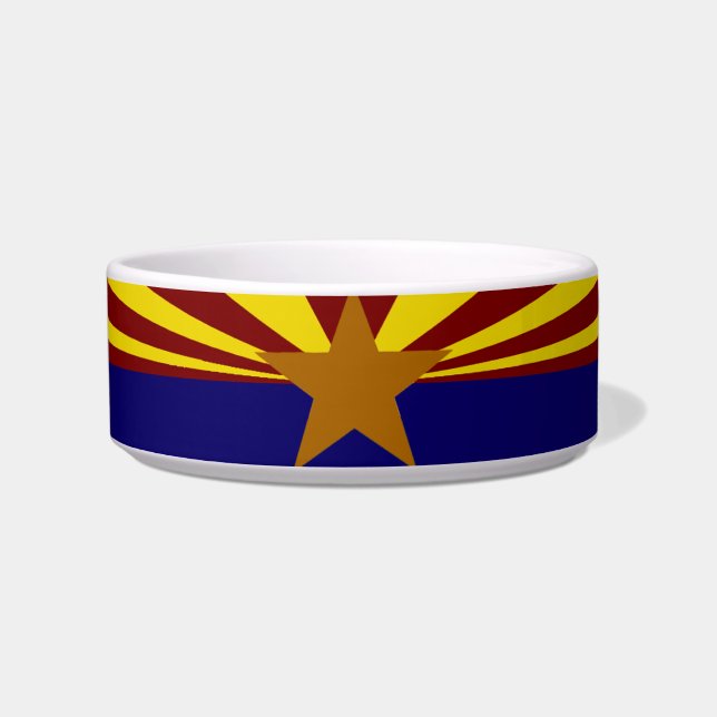 Arizona vlag voerbakje (Voorkant)