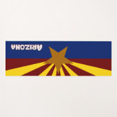 Arizona vlag yogamat (Voorkant (horizontaal))