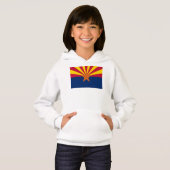 Arizona Vlag: Zetting Star Sun, The Copper State (Voorkant volledig)
