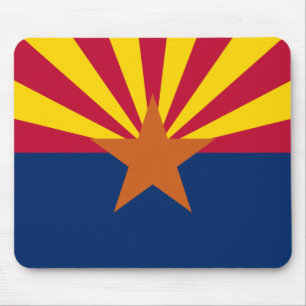 Arizona Vlag: Zetting Star Sun, The Copper State Muismat