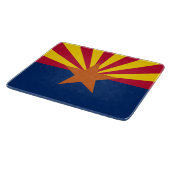 Arizona Vlag: Zetting Star Sun, The Copper State Snijplank (Hoek)