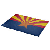 Arizona Vlag: Zetting Star Sun, The Copper State Snijplank (Hoek)