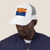 Arizona Vlag: Zetting Star Sun, The Copper State Trucker Pet (In situ)