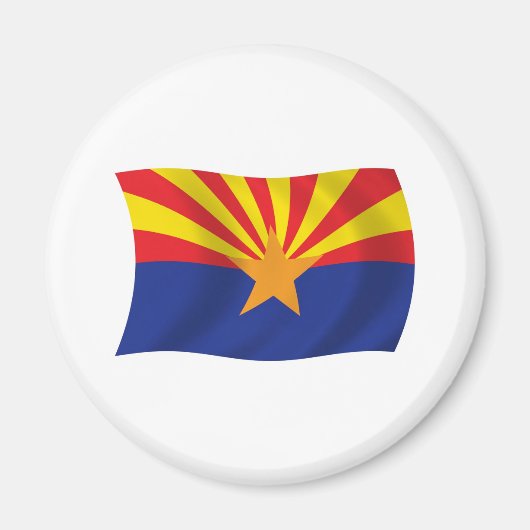 Arizona Vlagmagneet Magneet (Voorkant)