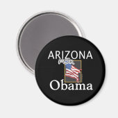 Arizona voor Obama Magnet (Voorkant / Achterkant)