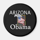 Arizona voor Obama Magnet (Voorkant)